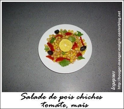 Recette De Salade De Pois Chiches Tomate Et Ma S Salade Pois Chiche