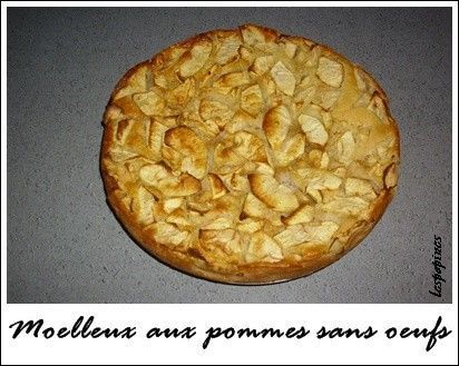 Recette De Moelleux Aux Pommes Sans Oeufs - Centerblog