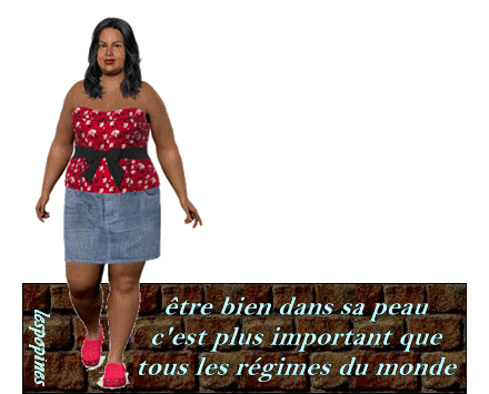 gif rgime,balance,femme ronde ...