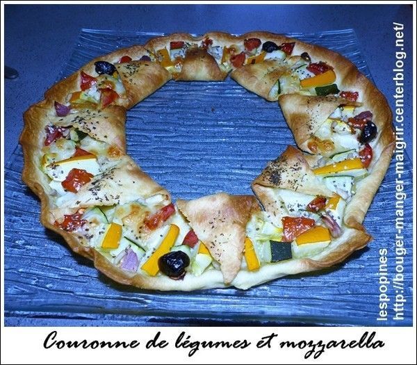 Recette De Couronne De Légumes Et Mozzarella - Centerblog