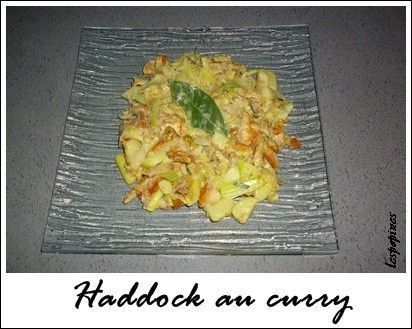 recette de haddock au curry